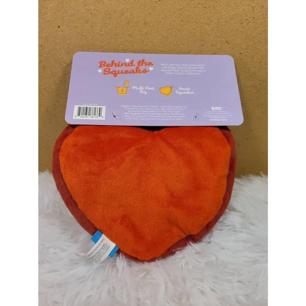 Bark Valentines Lickman's Sampler Dog Toy Size M - L  NWT